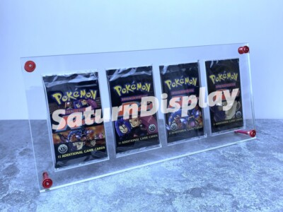 Pokemon (und ähnliches) Booster Pack Rahmen - Zeigt 4 Packungen an