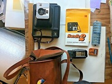 1979 Kodak Handle 2 Instant Camera. Original Case, Manual, etc.