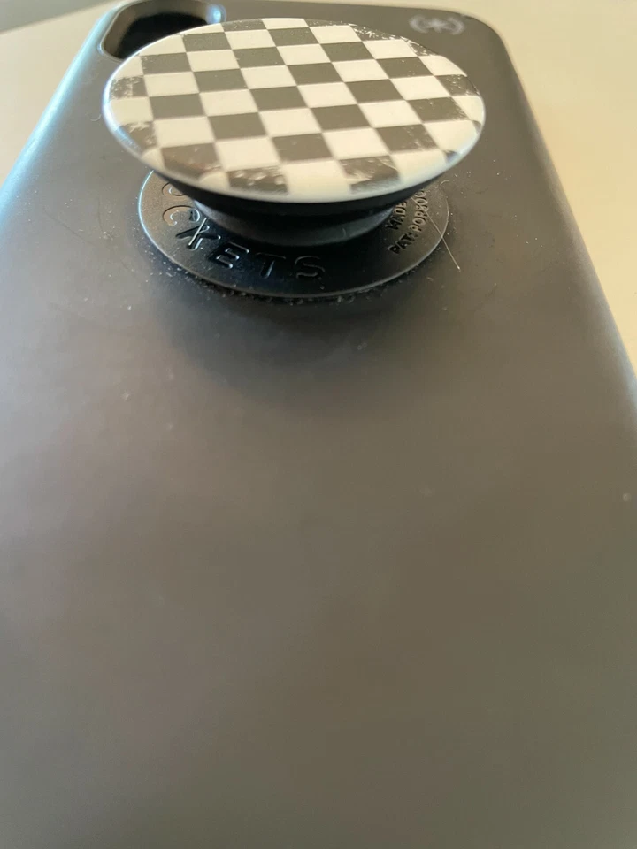 FUNDA SPECK IPHONE X XS 10 10S PRESIDIO 10' CAÍDA NEGRA MATE HÍBRIDA con PERILLA Foto 3 de 4