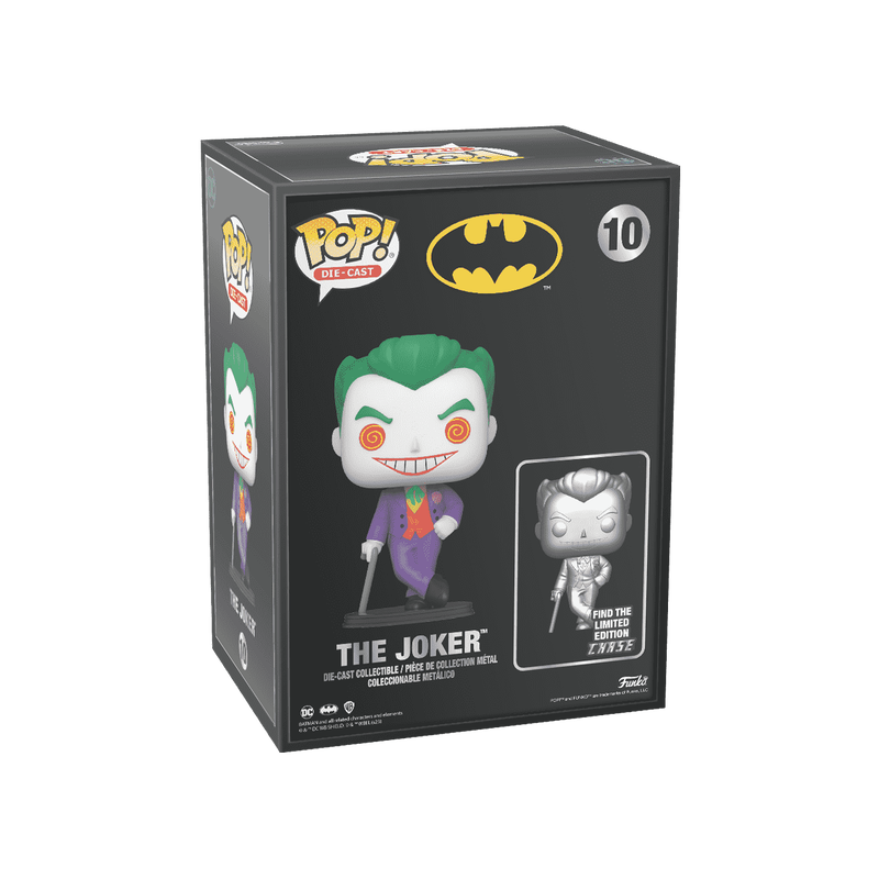 Funko Pop #10 Die Cast - The Joker - 💎Funko Exclusive Funko Pop #10 Die Cast - The Joker - 💎Funko Exclusive