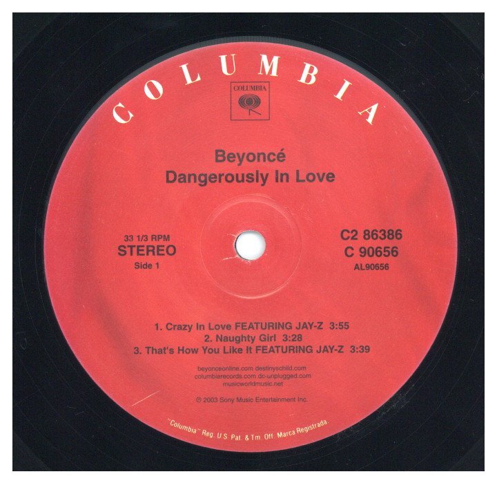 Beyoncé Dangerously In Love ２枚組LPレコード Beyoncé Dangerously In Love 2枚組LPレコード