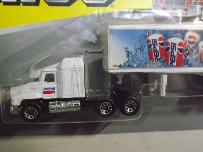 1996 Matchbox Super Rigs Pepsi Mack CH 600 Semi Truck & Trailer | eBay