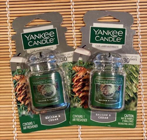 2 Yankee Candle Ultimate Barattolo Auto Deodorante Neutralizzante Odore Scegli Set - Foto 51 di 61