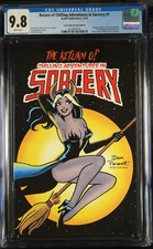 Return Chilling Adv in Sorcery #1 Dan Parent Elvira Dave Stevens Variant CGC 9.8