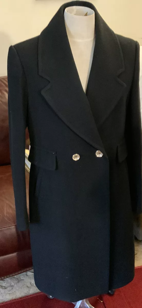 Karl lagerfeld hotsell black coat