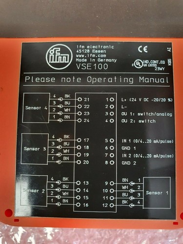 IFM VSE100 CONTROL UNIT Warranty!!! - Picture 5 of 5