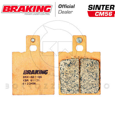 BREMSBELÄGE HINTEN BRAKING 612CM56 BIMOTA SB7 750 1998 1999 2000