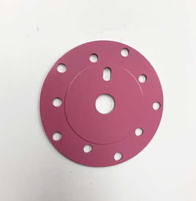 OLD SCHOOL BMX NEW ALUMINUM POWER DISC CHAINRING ADAPTER 110 //130 HUTCH PINK