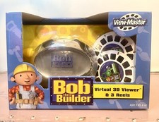 Bob The Builder View-master Virtual 3D Viewer 3 Reels Sealed Set