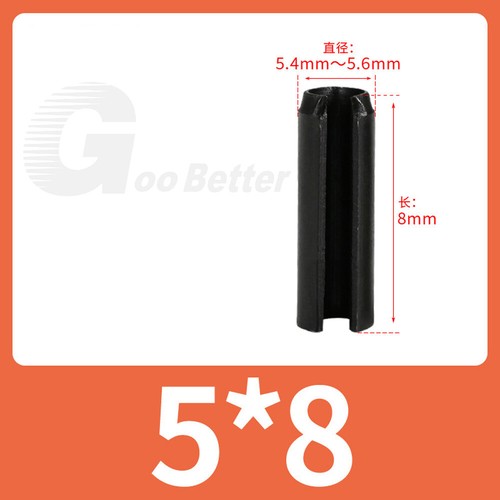 Spannstifte Spannhülsen Hohlsplinte Schwarz Verzinkt Stahl DIN 1481 1.5mm - 12mm - Picture 75 of 147