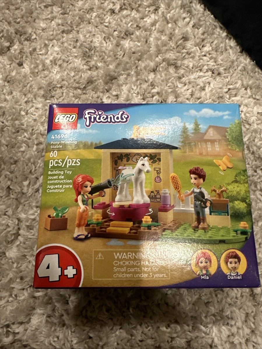 Lego Friends Pony Washing Stable 60 Pc Mia Daniel 41696 Gift Stocking  Stuffer