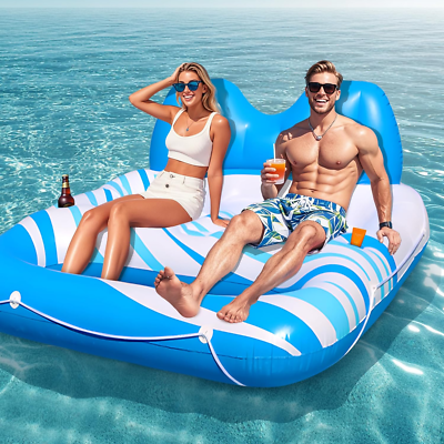 #ad Pool Floats Adult Inflatable Tanning Pool Extra Large Floats Adults Heavy Duty