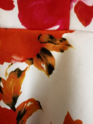 Womens Size Small Twenty One dress Red white floral High Low Formal Party Dress - Picture 17 of 22