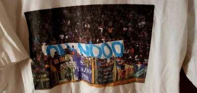 maglia t shirt ultras lazio irriducibili anti roma