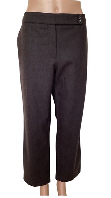Damen Winter Hose schick gerader Schnitt Monoprix braun Gr. 44