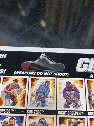 Vintage Gi Joe Rampart 1989 Moc - Picture 10 of 10