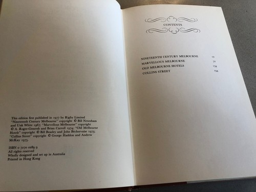 HISTORIC MELBOURNE SKETCHBOOK ~ 1st Edition Hardcover 1977 VGC - Picture 4 of 8