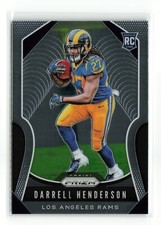 DARRELL HENDERSON #330 RC 2019 PANINI PRIZM RAMS