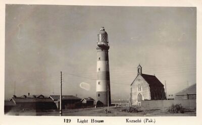 Pakistan - KARACHI - Lighthouse - REAL PHOTO - Publ. unknown | eBay