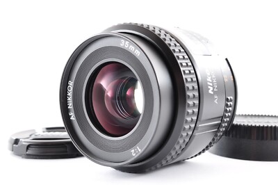 Nikon AF Nikkor 35mm f/2 Wide Angle Lens From JAPAN [Near Mint