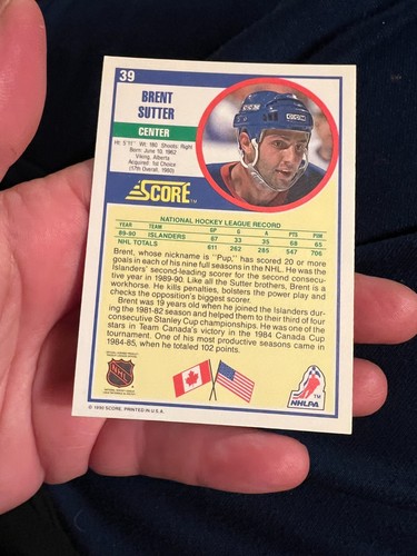 NHL hockey Premier Edition trading card You Pick Collectors Set 1990 - Picture 215 of 497