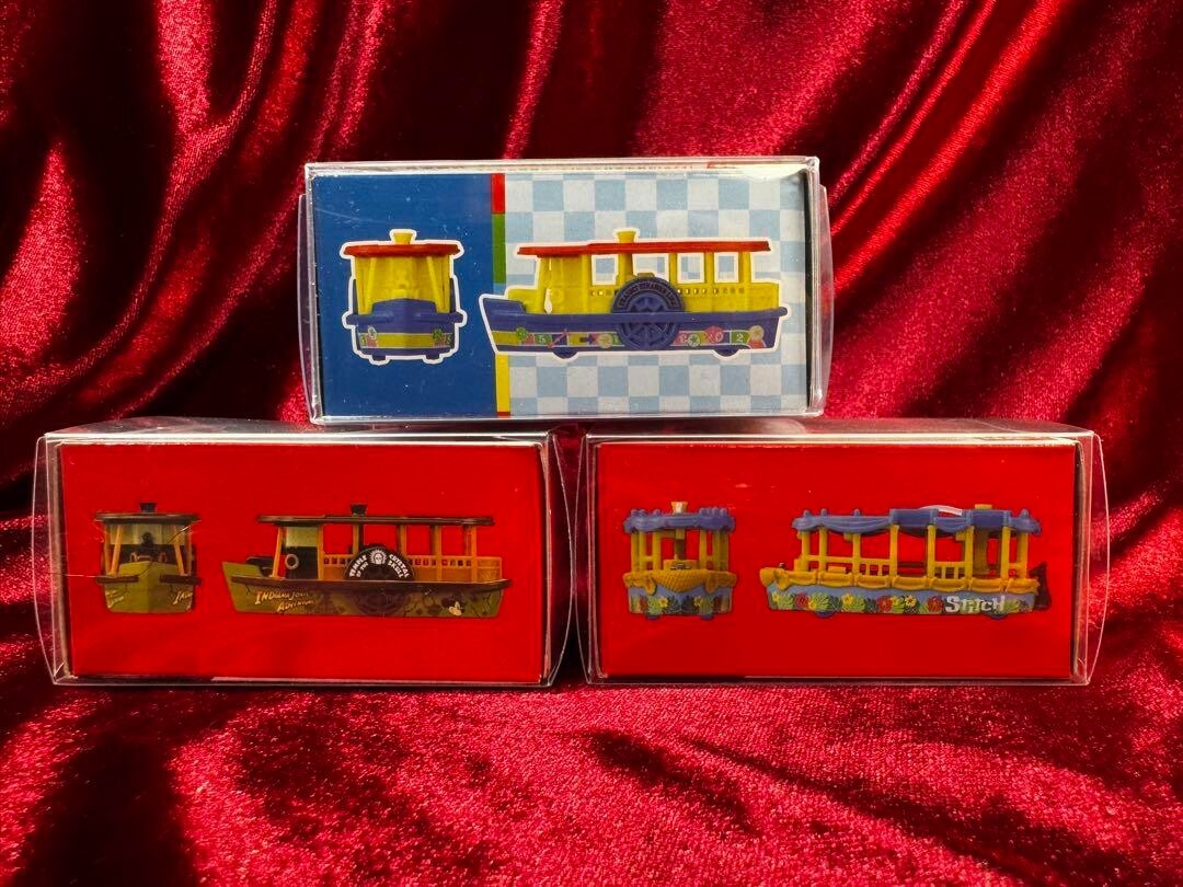 Disney - かじかじ Tokyo Disney Resort Tomica Set Jungle Cruise Stitch & Pixar