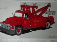 1st GEAR 1955 DIAMOND-T WRECKER 1/34 SCALE TOW TRUCK STAR ENTERPRISE TEXACO 