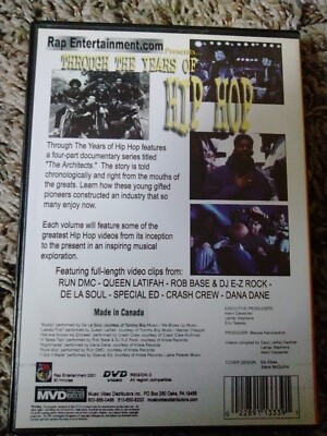 Through the Years of Hip Hop - Vol. 1: Graffiti (DVD, 2002