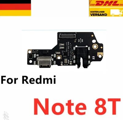 MARKENLOS Xiaomi Redmi Note 8T Ladebuchse Dock Connector Mikrofon USB Charging PORT