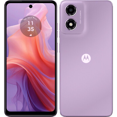 Motorola スマートフォン パープル 本体 Motorola Moto E14 4G/LTE Pastel Purple 64GB + 2GB Dual-SIM