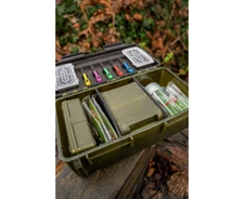 Korum Roving Blox Fully Loaded Fishing Tackle Box With Baiting Tools K0290085