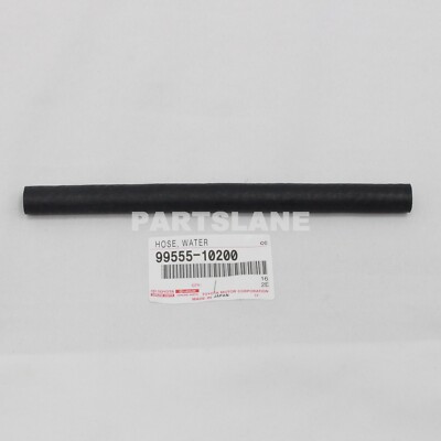 99555-10200 Toyota OEM Genuine HOSE(FOR WATER BY-PASS PIPE NO.4
