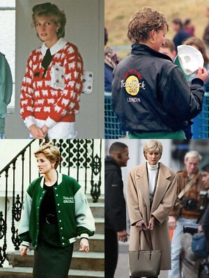 Princess Diana Black Sheep Sweater Save The Planet Varsity