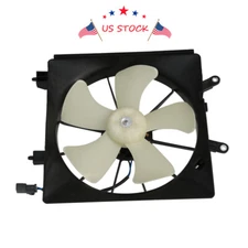 For 2001-2005 Honda Civic 1.7L AC Condenser Radiator Cooling Fan Assembly