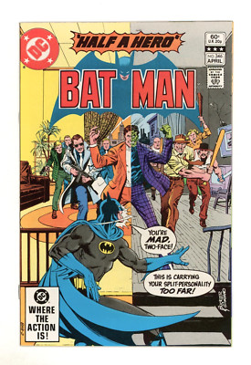 Batman #346 DC Comics NM-M White Pages