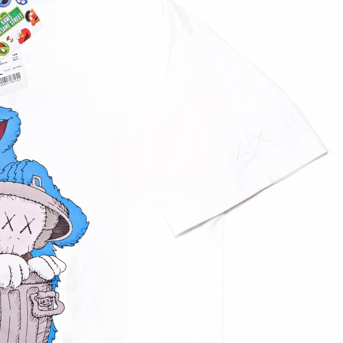 Luamoda Collage Tee サイズ2 白 CUNE L/S Tee 2 匹｜ウサギがいる｜CUNE ONLINE STORE