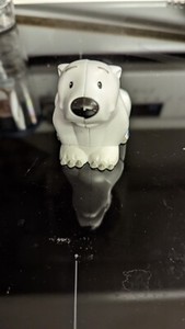 Fisher Price Little People Polar Bear Figure Zoo Animal 2.75"