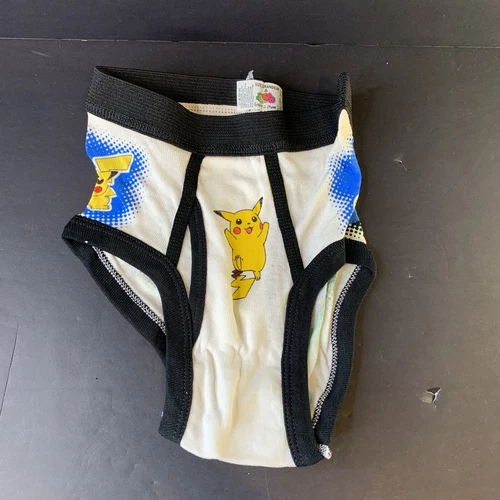 サイズ 6 男の子用 フルーツオブザルーム ファンパル ポケモン ブリーフ 下着 VTG 1999 レア - 画像10/11