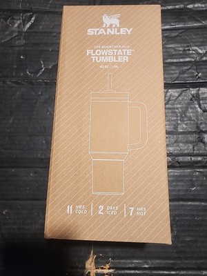 STANLEY Quencher H2.0 Tumbler with Handle and Straw 40 oz White Factory Sealed 