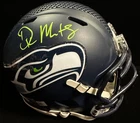 D.K. Metcalf Autographed Seattle Seahawks Mini Helmet BAS