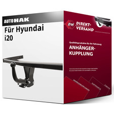 Für Hyundai i20 Typ BC3/BI3 (Auto Hak) Anhängerkupplung starr neu