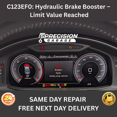 AUDI C123EF0 BRAKE BOOSTER LIMIT ABS PUMP REPAIR SERVICE A4 A5 A6 Q5 Q7 Q8