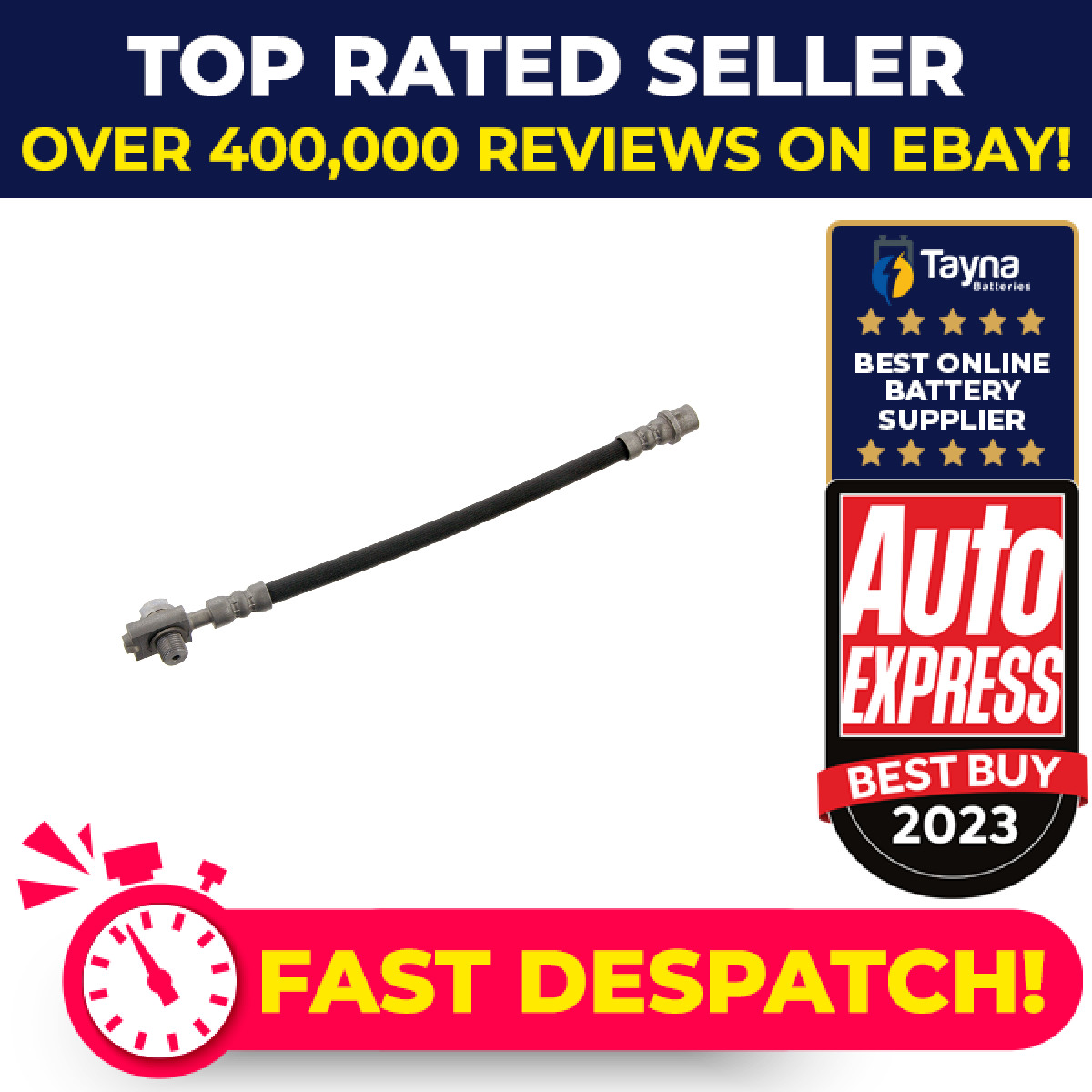 Brake Hose fits AUDI A4 B6, B7 3.0 Rear Left or Right 00 to 06 ASN Hydraulic New