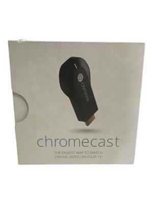 New Google Chromecast (1st Generation) HDMI Media Streamer Black H2G2-42 Sealed