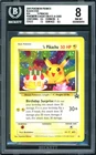 Pokemon _____'s Pikachu 2001 TCG BSP Pm League ''Create-a-Card" BGS 8