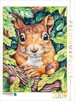 Calvendo Puzzle EichhöRnchen Im Eichenbaum | 2000 Teile Lege-GrößE 90X67Cm Foto-
