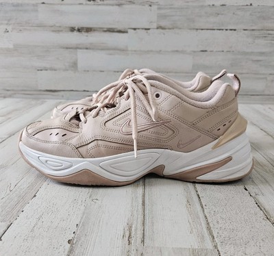 Nike M2K Tekno Particle Beige Pink Women s Size 8.5 Sneakers AO3108-202 Street