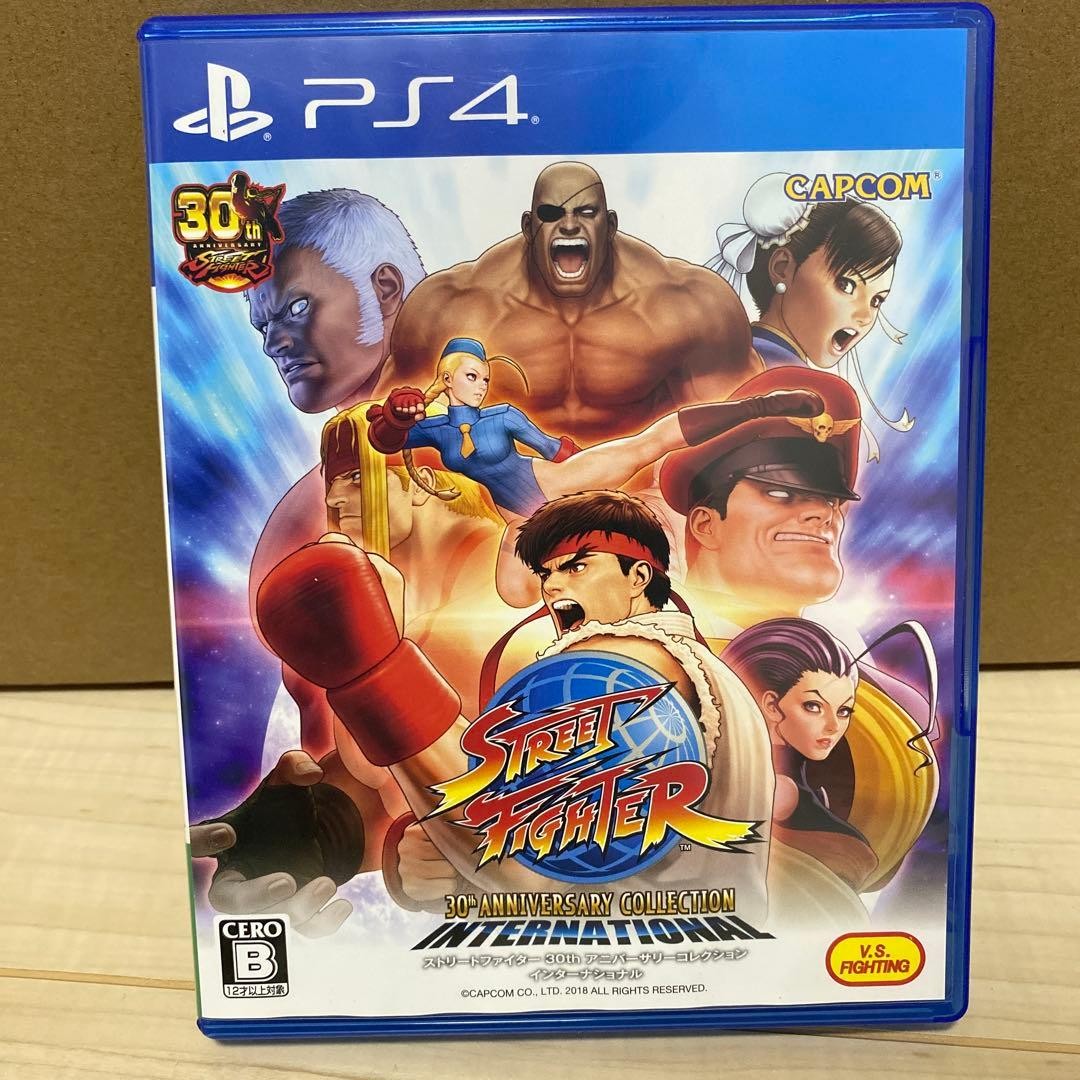Street Fighter 30th Anniversary Collection International PS4 CAPCOM JP ver