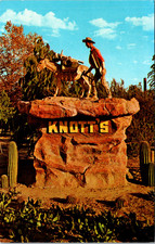 Buena Park, CA Knott's Berry Farm/Ghost Town/Monument/Mule & Cowboy/Cactus-A142