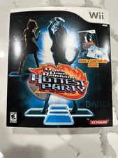 Dance Dance Revolution Hottest Party Nintendo Wii Bundle w Dance Pad Mat /game